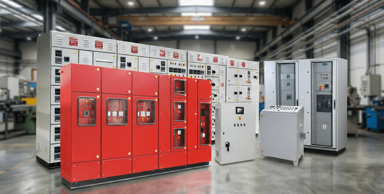 Industrial Control Panel Manufacturer in India | Lubi Electronics